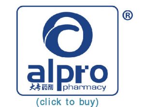 Alpro pharmacy logo